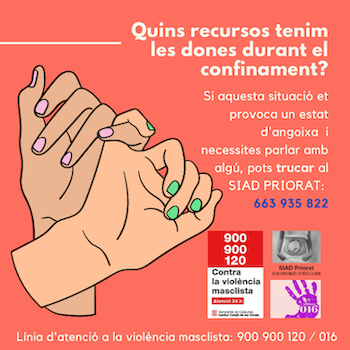 Recursos dones confinament